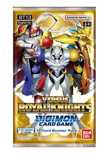 Digimon Tcg Card Game Bt13 Versus Royal Knights Booster Pack 0