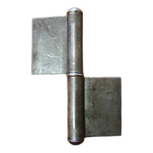 Bisagra Ficha Para Herrero 80x33 Desarmada Hierro Pulido 0