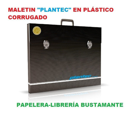 Maletín Valija Porta Tablero Planos Láminas 40x50 Plantec 0
