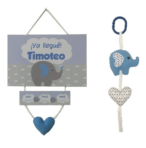 Cartel Personalizado Con Nombre Y Colgante 0