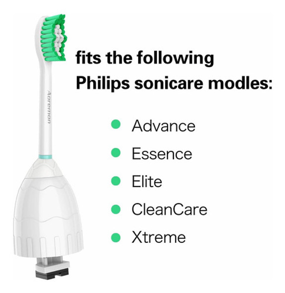 4 Cabezales Repuesto Cepillo Philips Sonicare Essence Elite 1