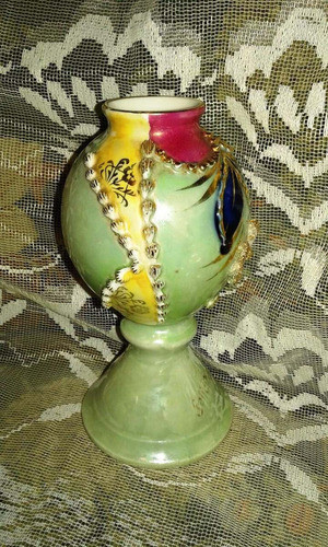 Antiguo Mate En Porcelana Isabelino Hermoso Coleccionable 1