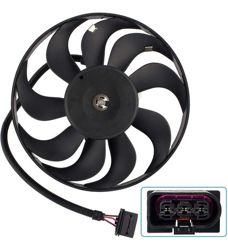 Ventilador Vw Bora Chico 2006 2007 2008 2009 2010 1