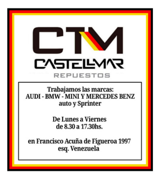 Filtro Habitaculo Mercedes Benz Clase C I Castellmar Uy 1