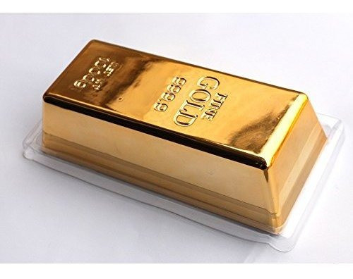 Barra De Oro Falso Brillante De Xshelley 1 Kg Lingotes De La 1