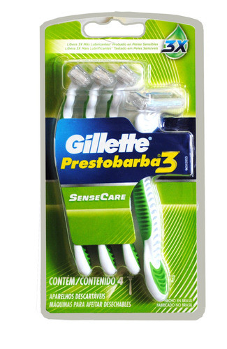 Prestobarba 3 Sense Care X 4 0