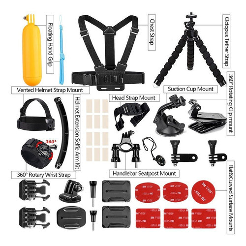 Kit De 14 Accesorios Para Akaso Brave 4/ V50/ V50 Pro 1