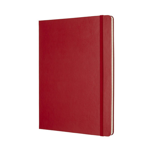 Moleskine Classic Notebook Xl Ruled Scarlet Red Hardc (daqm) 1