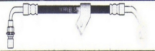 Flexible Freno Ford Transit Del.izq. Por Santa Cruz Frenos 0