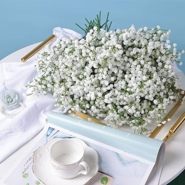Lylyfan Babys Breath Flores Artificiales, 30 Pcs Gypsophila 1