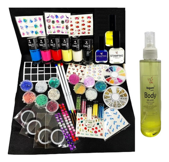 Kit Manicuria, Nenas, Uñas, Naviadad,dia Del Niño, + Regalo 0