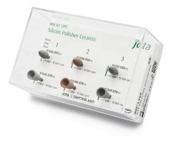 Jota Kit 1395 Pulidores Siliconados Para Céramica En Boca X6 1