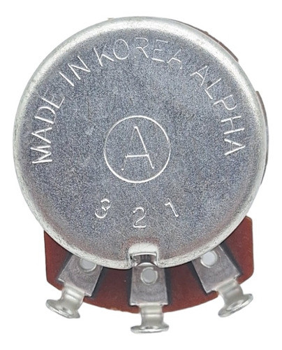 Potenciómetro Grande Lineal Alpha H60 B250k 1