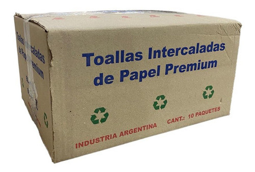 Papel Toalla Intercalada 2500u 4 Paneles Economica Beige 1