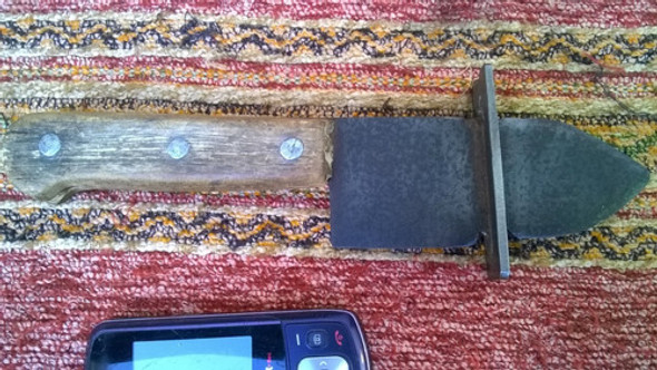 Antiguo Cuchillo Para Sacar Tientos ? Doble Filo 1