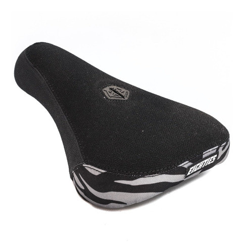 Asiento Eighties  Animalizeat Negro Y Gris Pivotal - Bmx 0