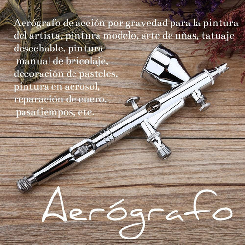 Pistola Para Aerógrafo Barbería Repostería Tatuaje Temporal 1