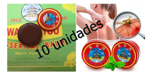 Pomada China Alcanfor Mentol , Ayuda Vias Respiratorias 0