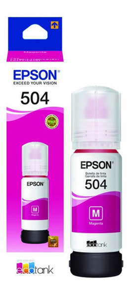 Tinta Original Epson T5043 Mag 70ml L4150 L4160 0 Tinta Original Epson T5043 Mag 70ml L4150 L4160 0