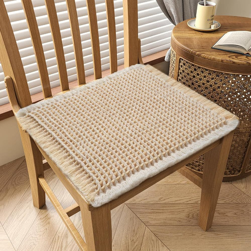 Amoami Novedad Cojines De Silla De Gofres Almohadillas De Si 0