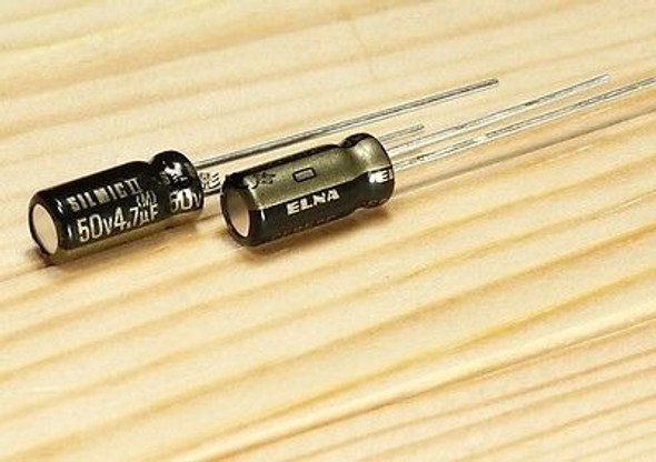 10pcs Japón Elna 50v4.7uf High-end Silmic Ii Serie Hifi Audi 0