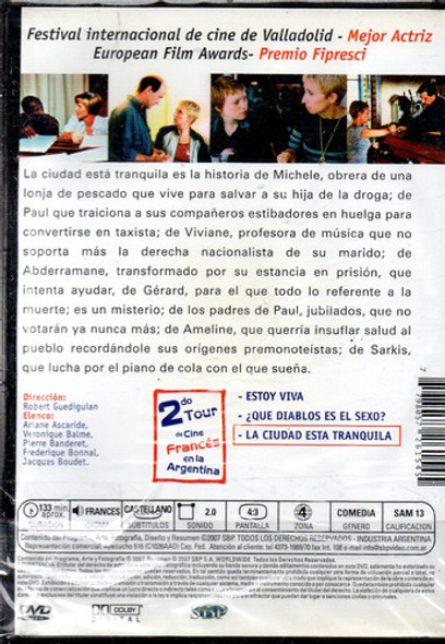 La Ciudad Está Tranquila - Dvd Nuevo Orig. Cerrado - Mcbmi 1
