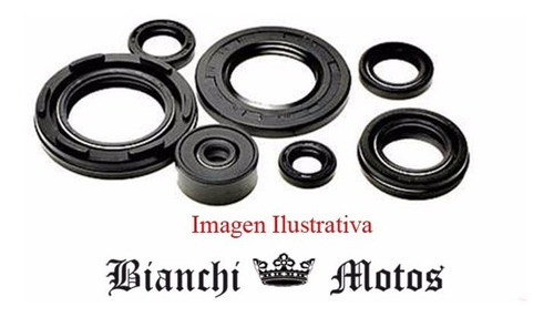 Juego Retenes Motor Yamaha Dt 125 Modelo Viejo Bianchi Motos 0