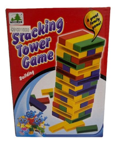 Juego De Mesa Stacking Tower Game 0