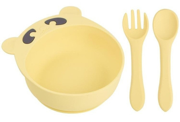 Kit Alimentación Plato Con Ventosa Y Cubiertos De Silicona 0