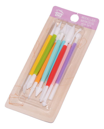 Set X 8 Estecas Para Porcelana Frìa - Goldin Papeleria 0