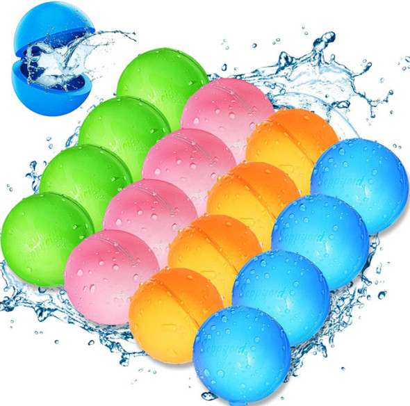 Globos De Agua Reutilizables Para Juegos De Verano, 48 Cm 0