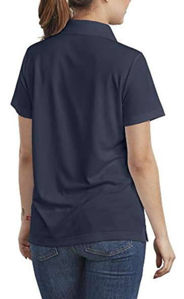 Polo Dickies Performance Para Mujer Con Protección Antimicro 1