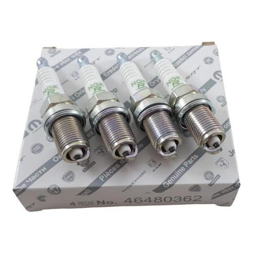 Juego De Bujias Fire 1.4 8 V Original 46480362 Fiat Mobi Way 0