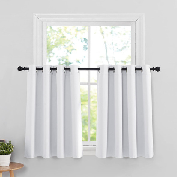Ryb Home Cortinas Oscurecedoras Cenefas Set Decorativas Para 0