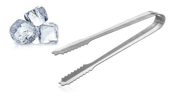 Pinza Vacuvin Barman Hielo Tenazas Acero Inoxidable Tienda Pepino Bartender Tragos 0