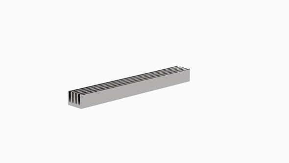 Pack X3 Disipador Aluminio Pequeño - 5 Aletas- 2,6 Cm Cuotas 1