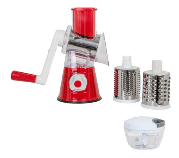 Pack Picadora Manual Verduras Cortador Slicer De Vegetales 0