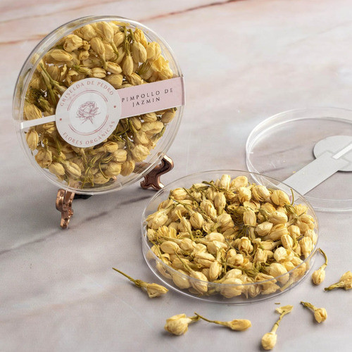 Flores Comestibles Pimpollos De Jazmín Orgánica Repostería 1