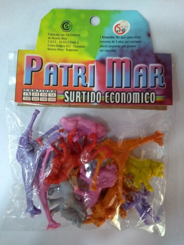 Animalitos De Selva Plasticos X 12 1