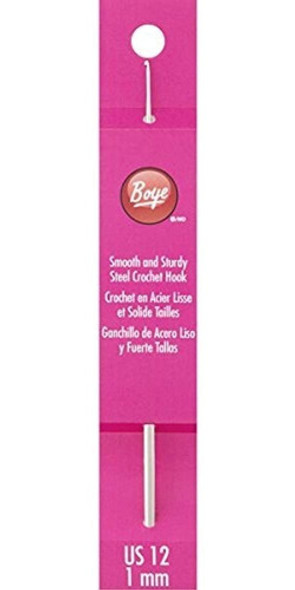 Gancho De Ganchillo De Acero Boye, Tamaño 12/1 Mm, 5 0