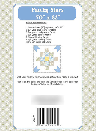 Edredón Patchy Stars, Diseño De Estrellas Con Parches 1
