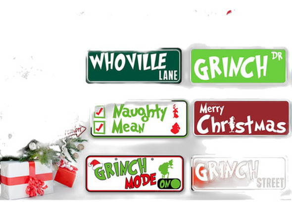 Decoración Árbol Navidad Grinch Pack X 20 Adornos Colgantes 0 Decoración Árbol Navidad Grinch Pack X 20 Adornos Colgantes 0