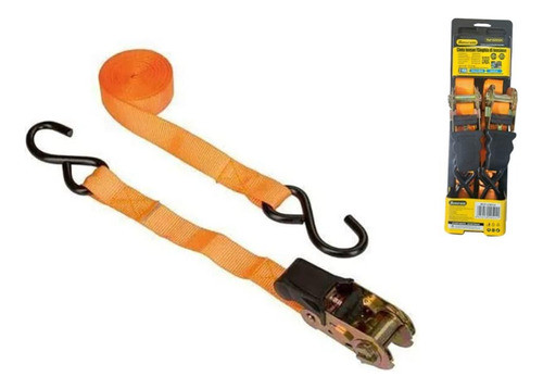 Cinta Tensor 3 Mts X 25 Mm X 2 Piezas 500 Kg Resistencia 0