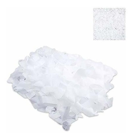 Red De Camuflaje Para Decoracion Eventos 1.5x5m - Blanco 1