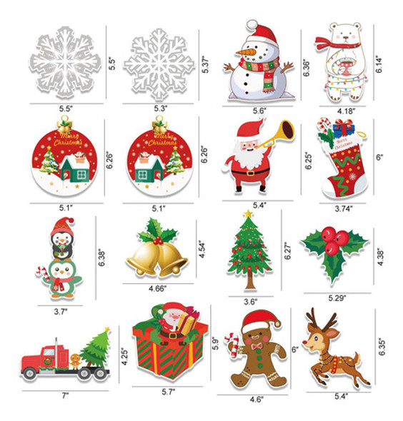 Decoraciones Navideñas Colgantes Remolino 30 Piezas Howaf 1 Decoraciones Navideñas Colgantes Remolino 30 Piezas Howaf 1