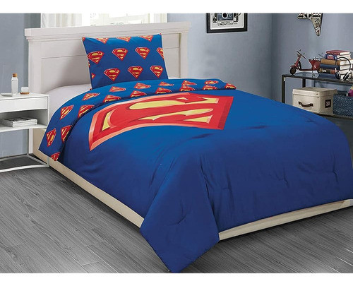 Juego De Ropa De Cama De Superhéroe Con Toalla De Playa, Man 1