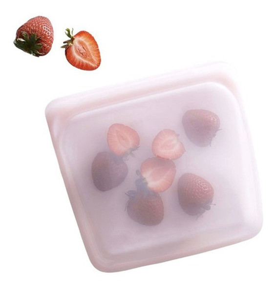 Bolsa Silicona Reutilizable Horno Freezer Hervir 850ml Eco 0