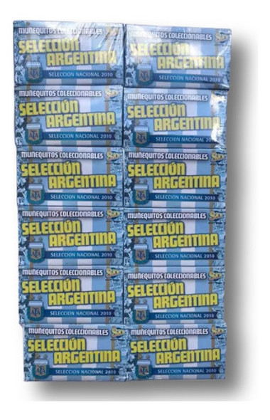 Muñecos Selección Argentina 2010 Mini Toys Pack X12 Unidades 1