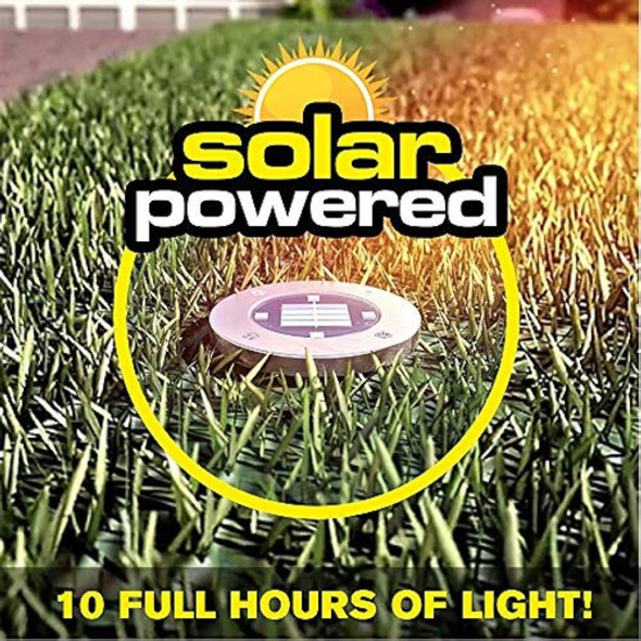Luces De Disco Bell + Howell Luces Solares De Suelo - Encend 1