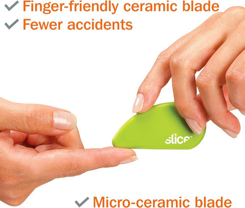 Cortadora De Seguridad Cerámica Portátil Para Fotos, Verde 1